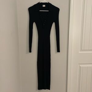 Abercrombie sweater midi dress